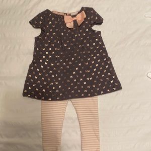 Catherine Malandrino 3-6 month two piece outfit